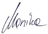 Signature of Monika